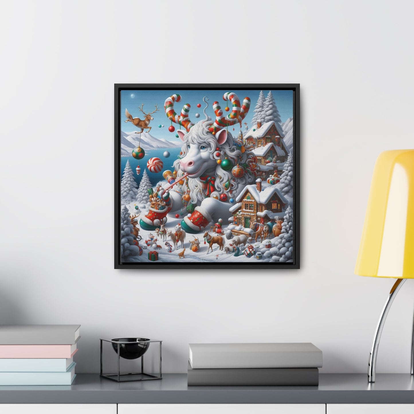 Framed Gallery Canvas Wrap - Winter 105