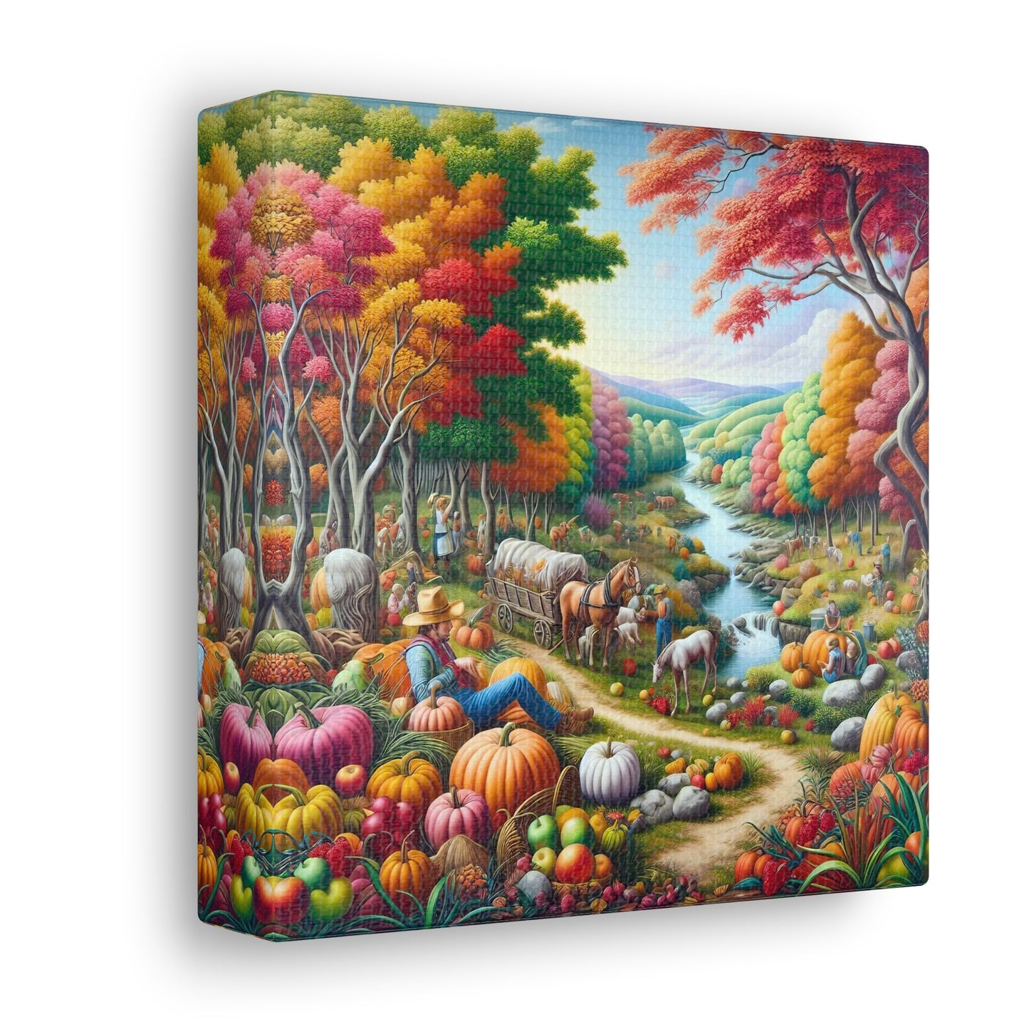 Canvas Gallery Wrap - Fall 6