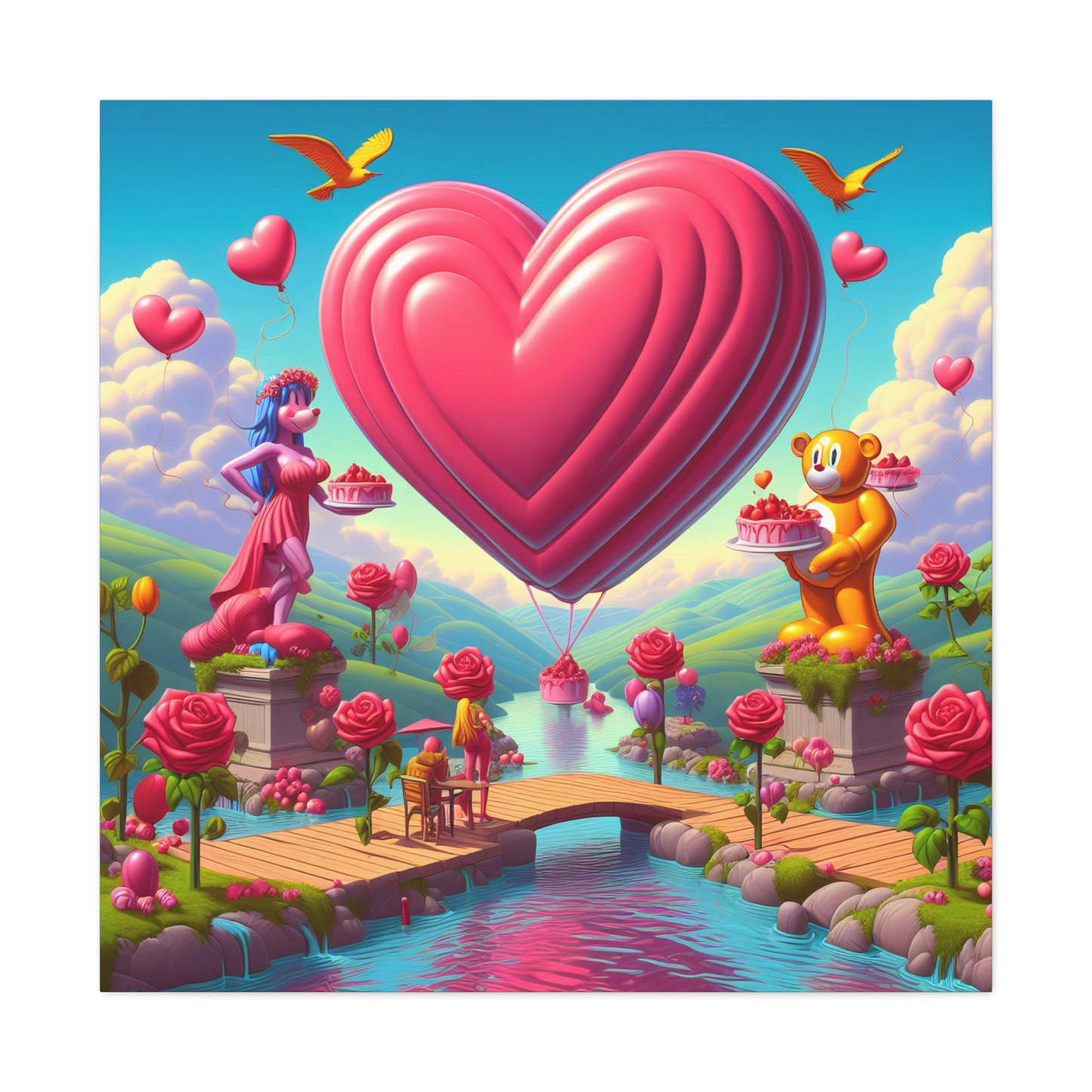 Canvas Gallery Wrap - Valentine's Day 92