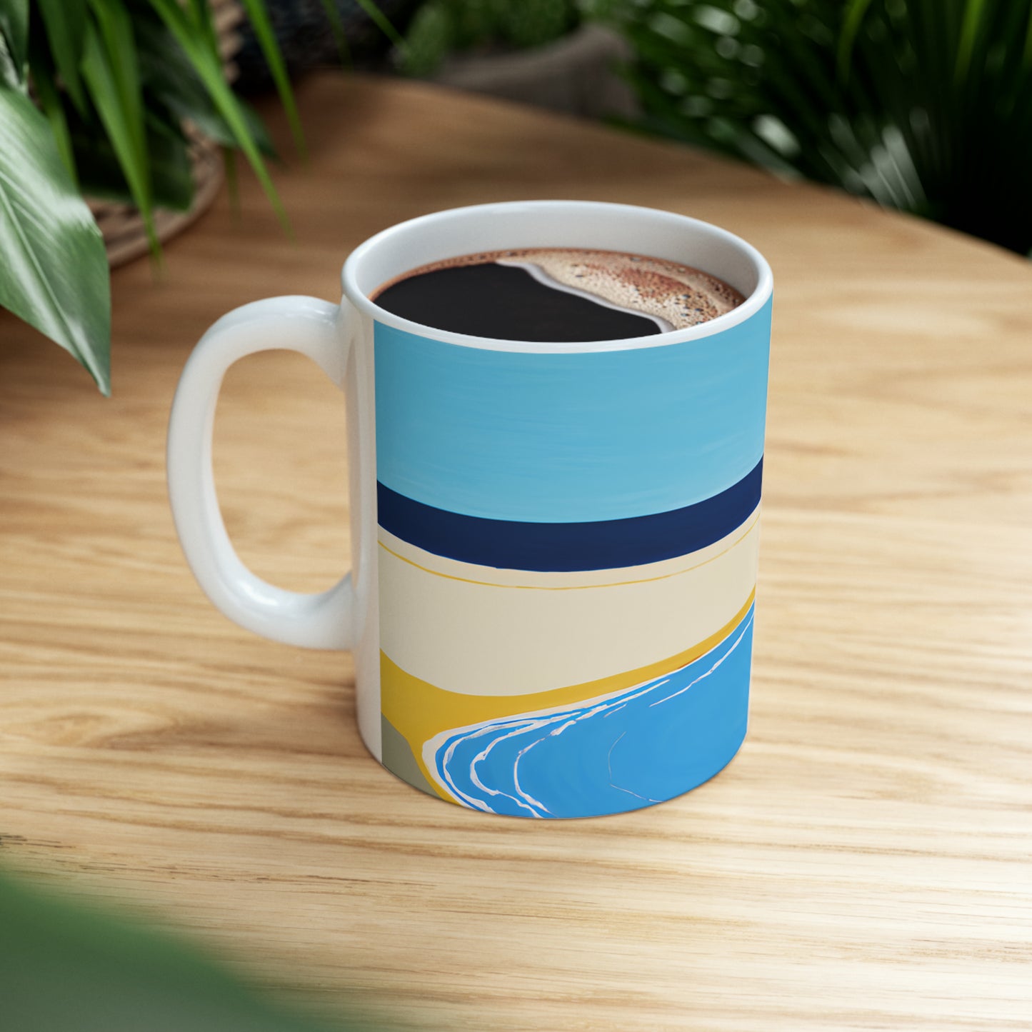 Ceramic Mug 11oz - Beach 10001