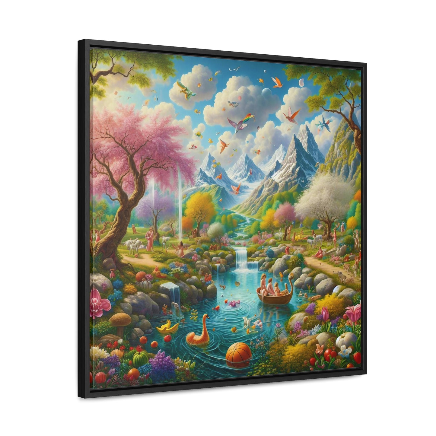 Framed Gallery Canvas Wrap - Spring 30