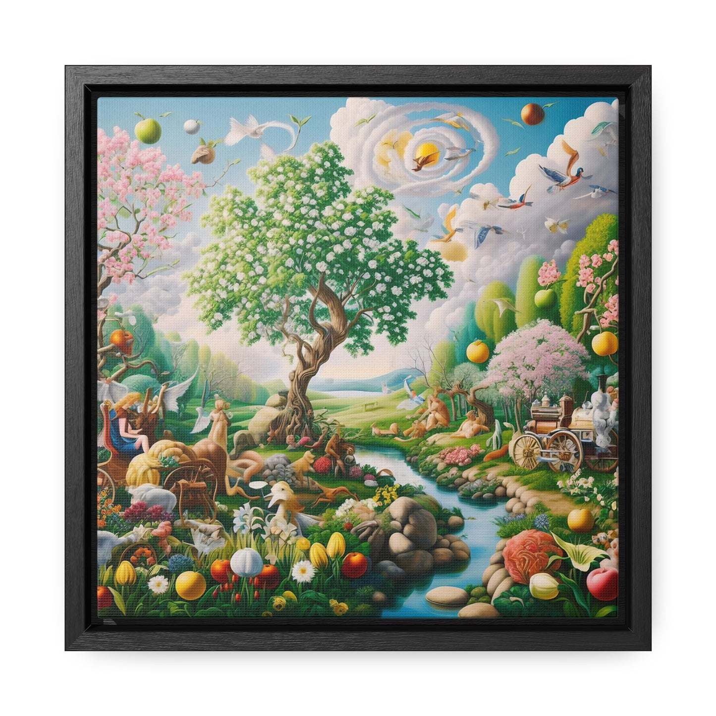 Framed Gallery Canvas Wrap - Spring 34