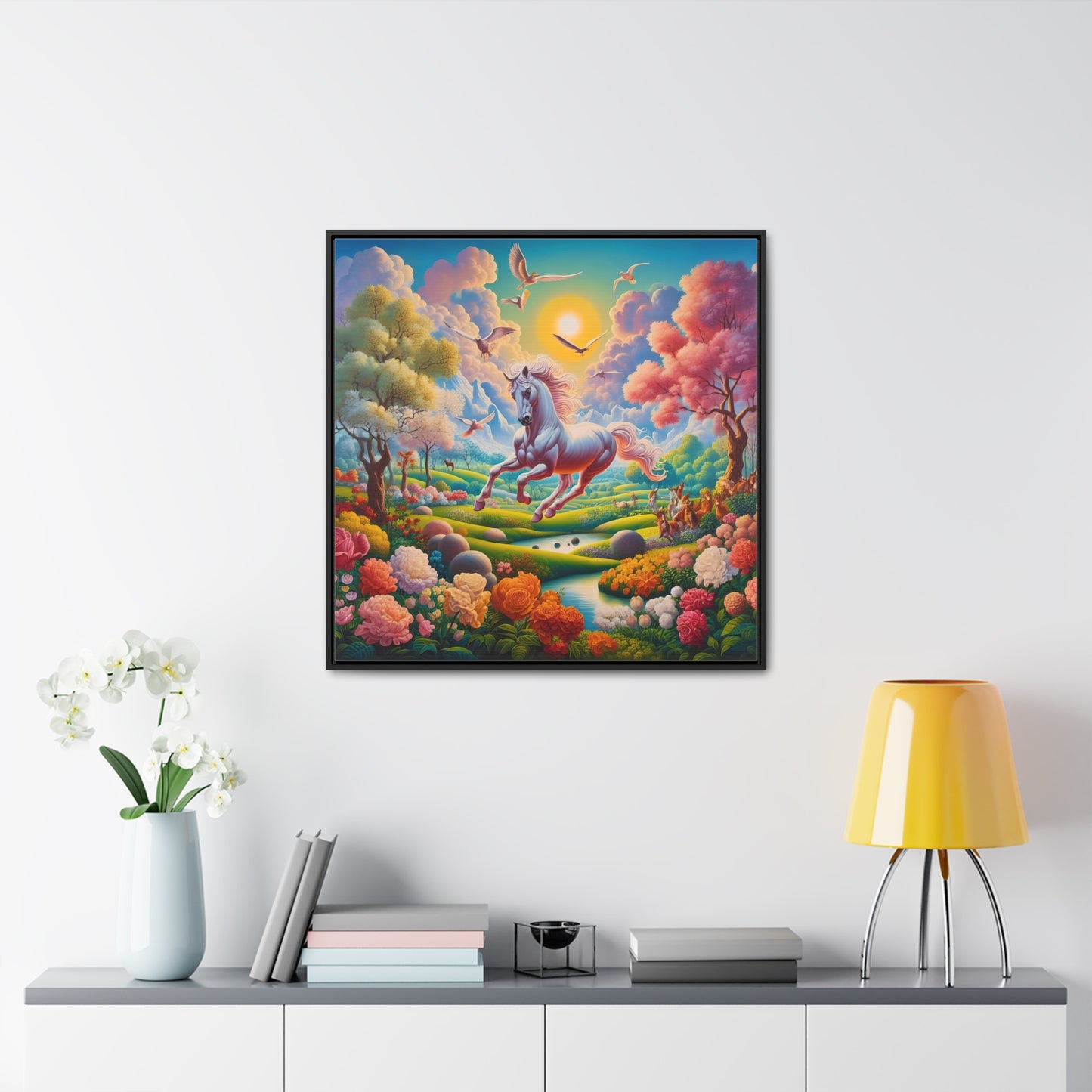 Framed Gallery Canvas Wrap - Spring 37