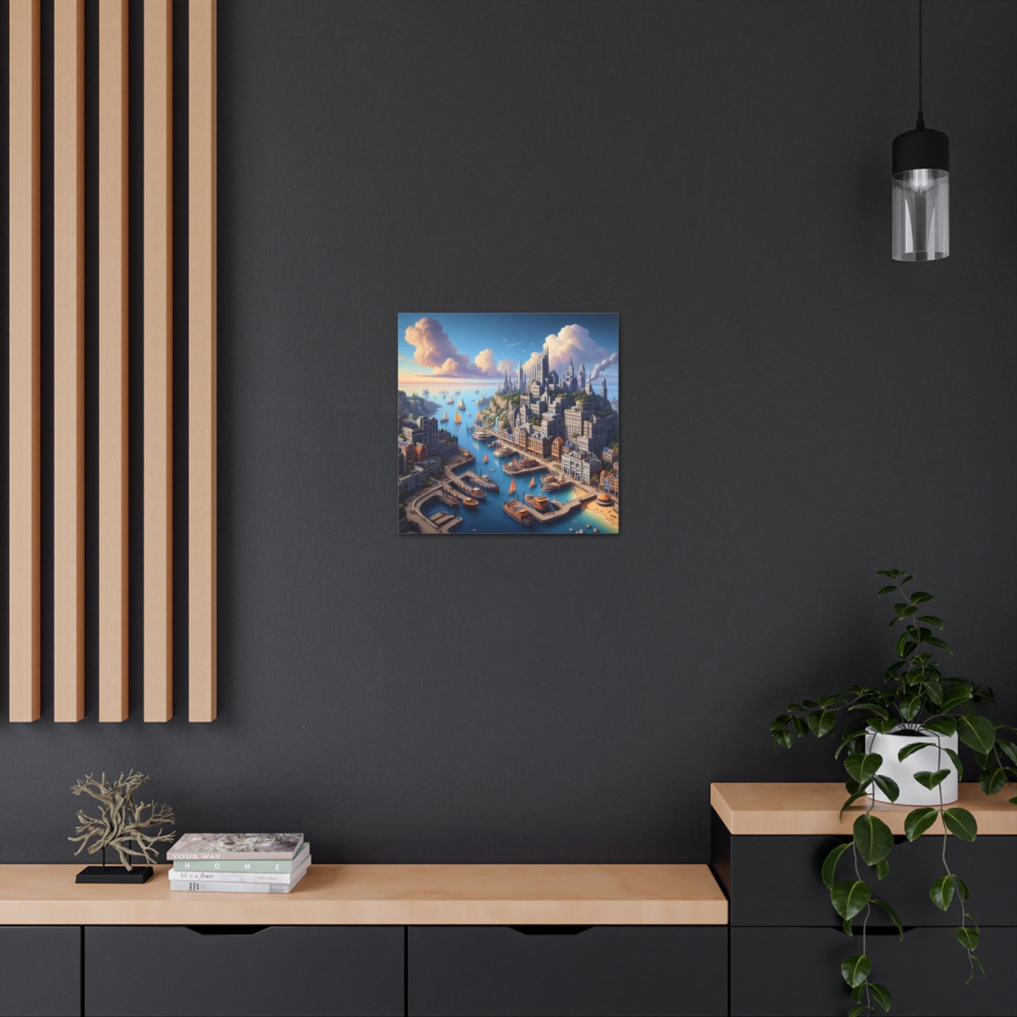 Canvas Gallery Wrap - Harbor 3