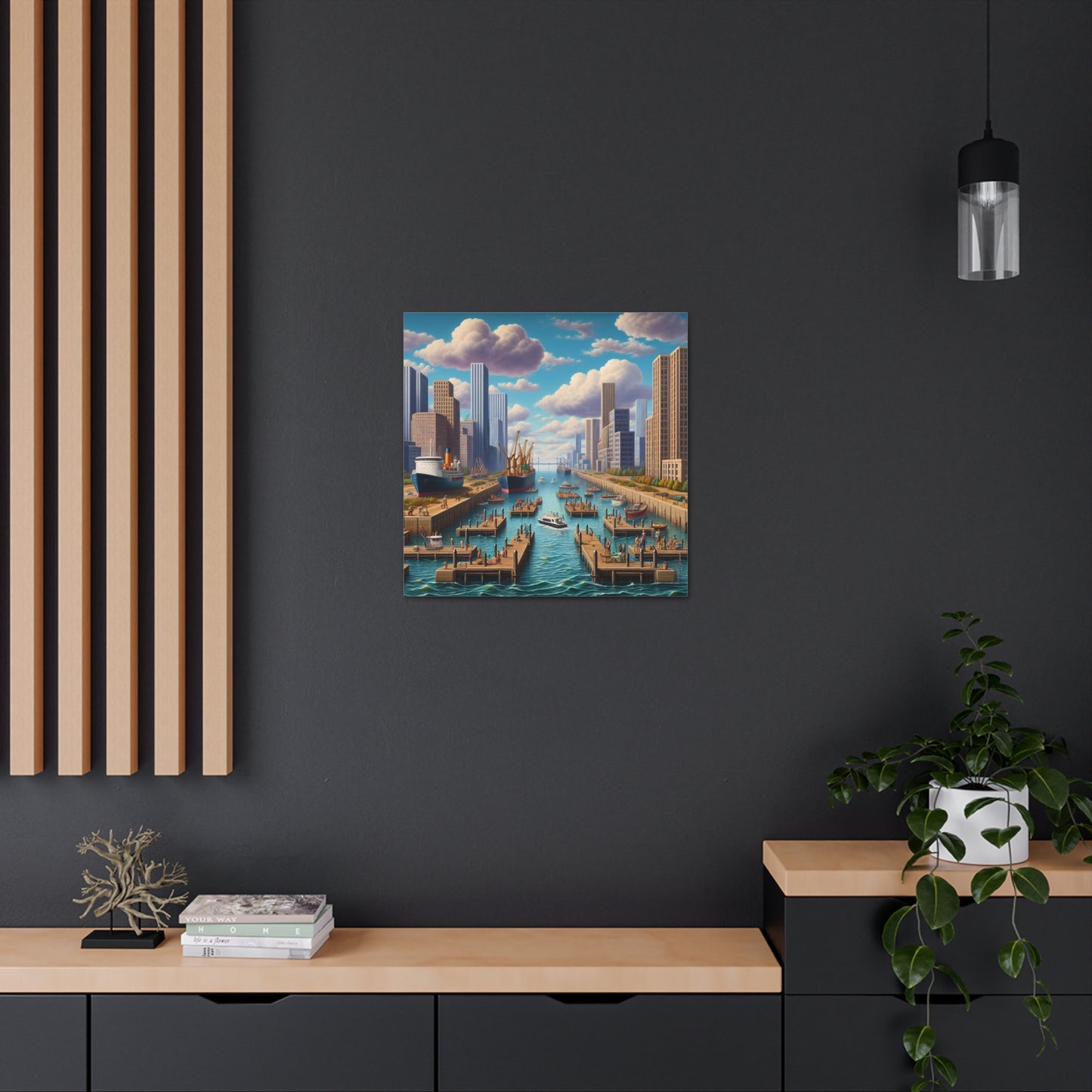 Canvas Gallery Wrap - Harbor 2