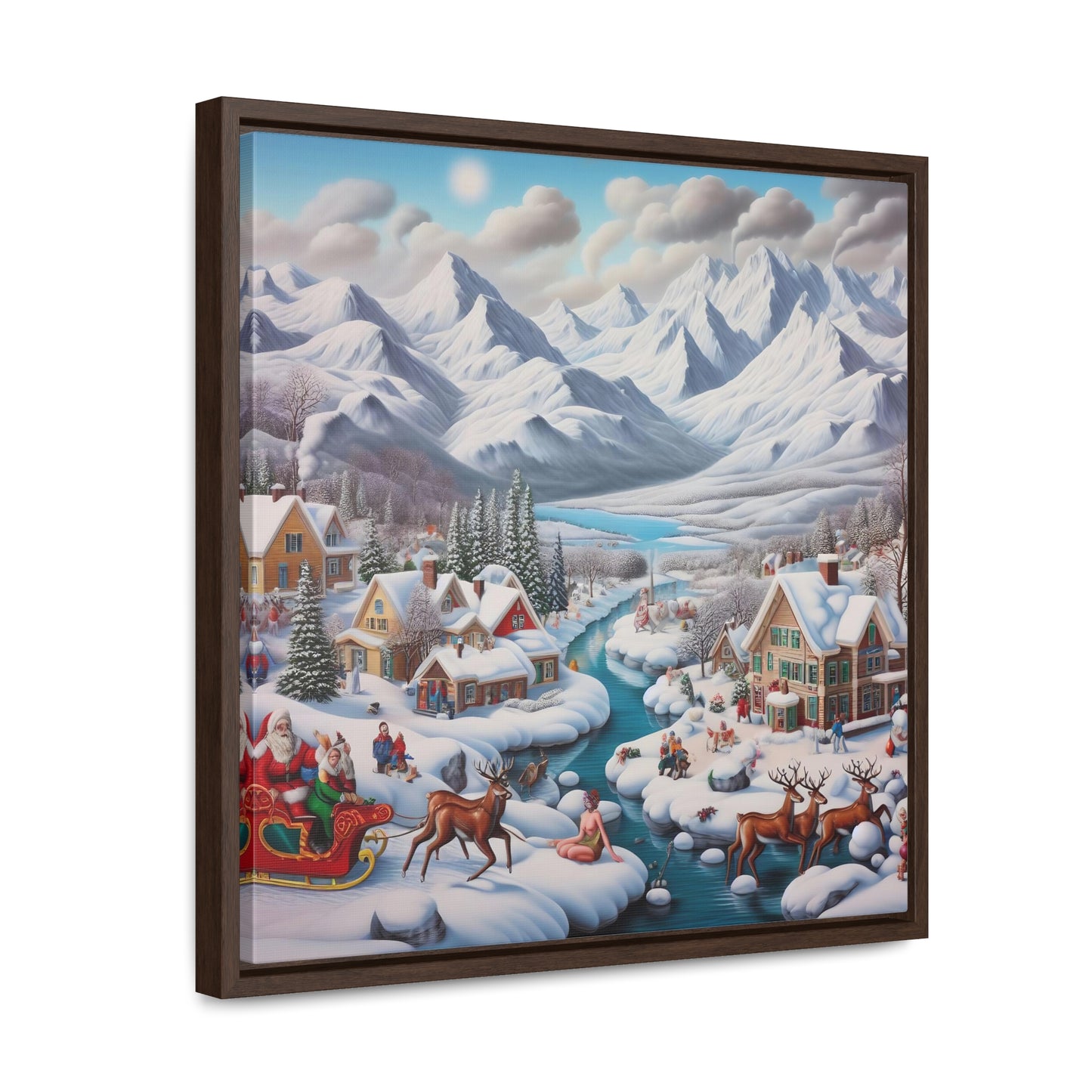 Framed Gallery Canvas Wrap - Winter 109