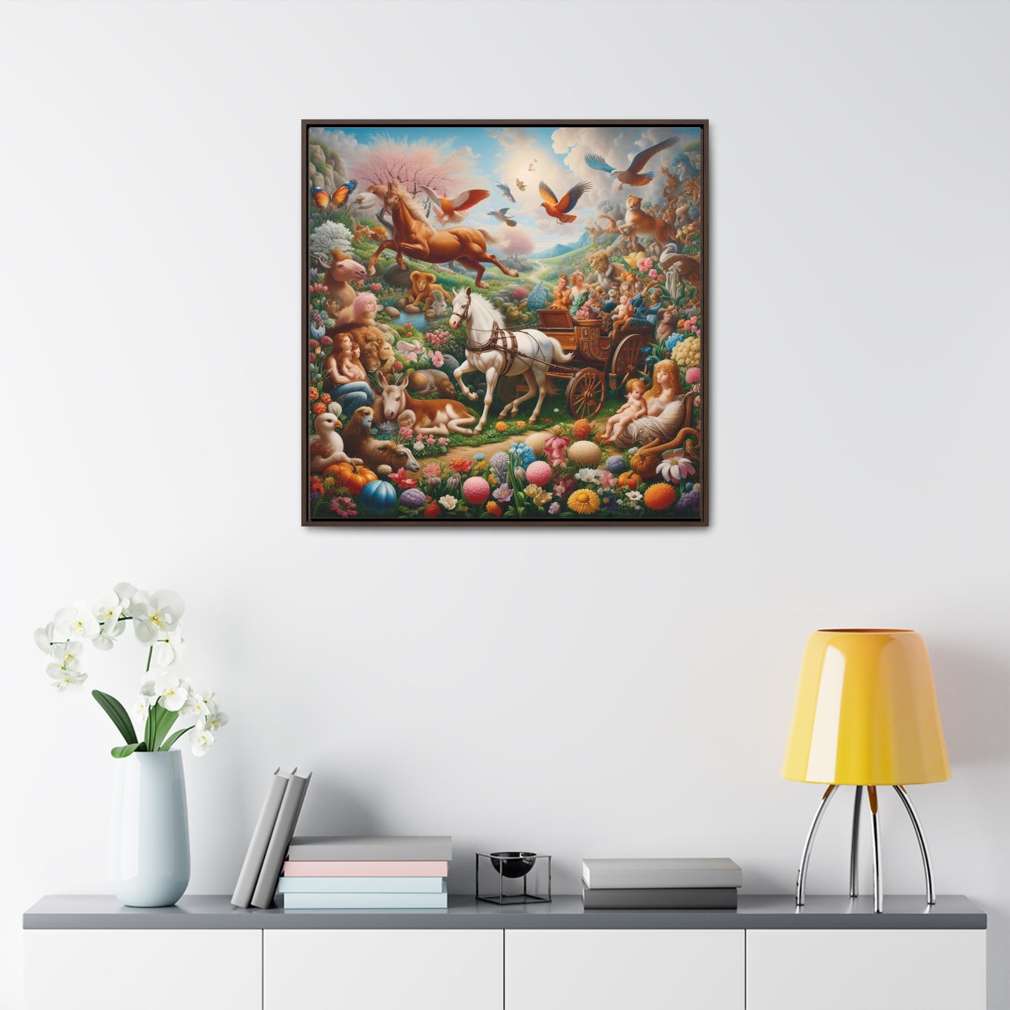 Framed Gallery Canvas Wrap - Spring 10