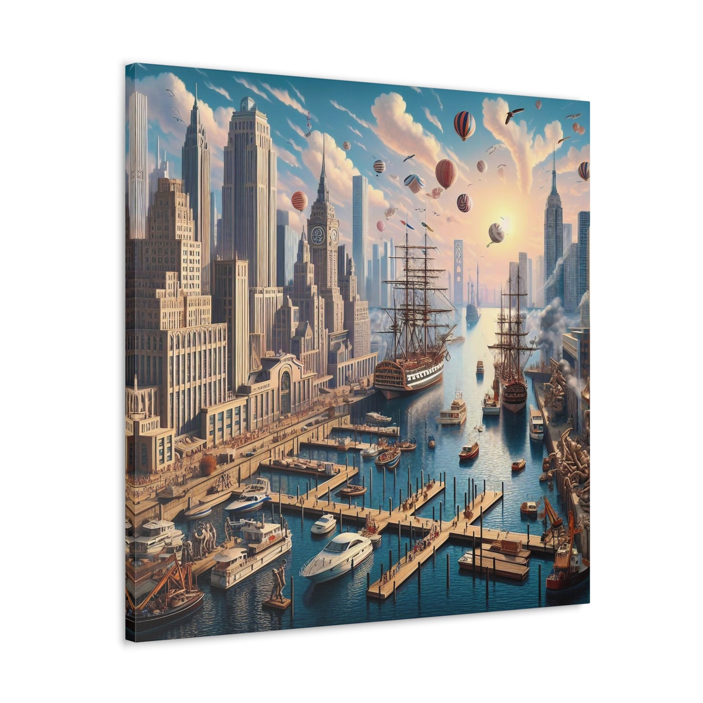 Canvas Gallery Wrap - Harbor 22