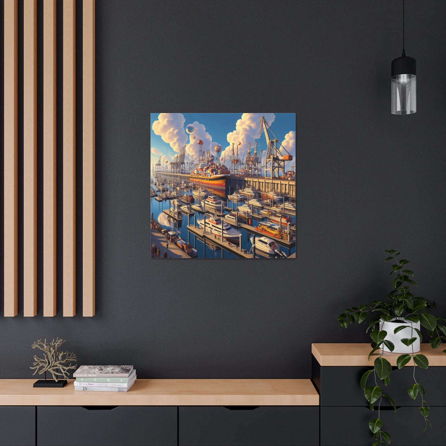 Canvas Gallery Wrap - Harbor 8