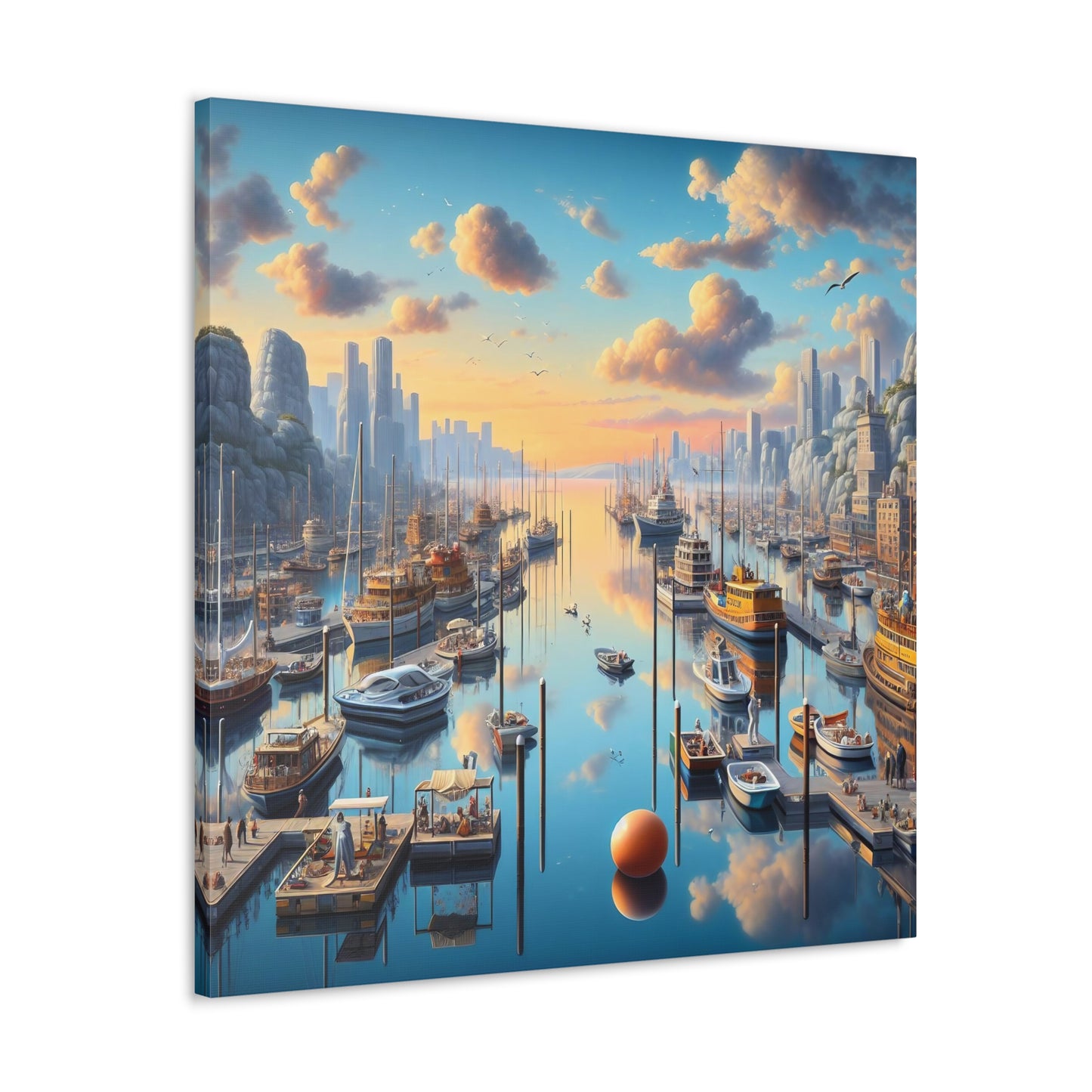 Canvas Gallery Wrap - Harbor 21