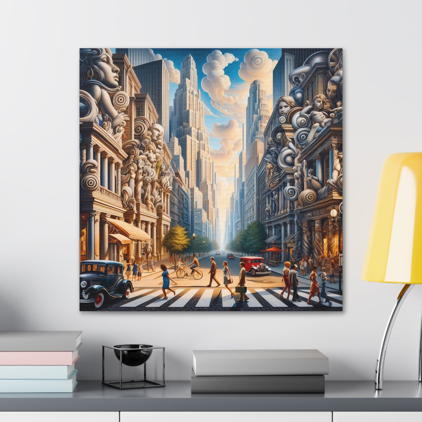 Canvas Gallery Wrap - City 2