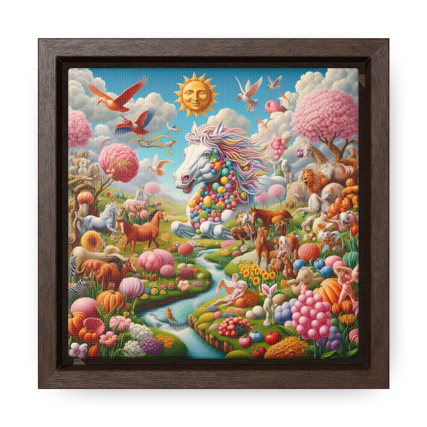 Framed Gallery Canvas Wrap - Spring 138