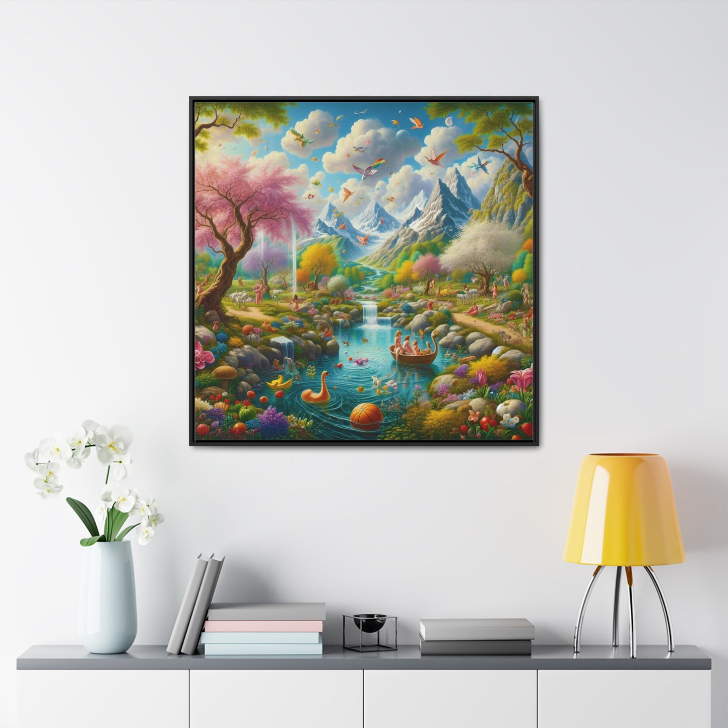 Framed Gallery Canvas Wrap - Spring 30