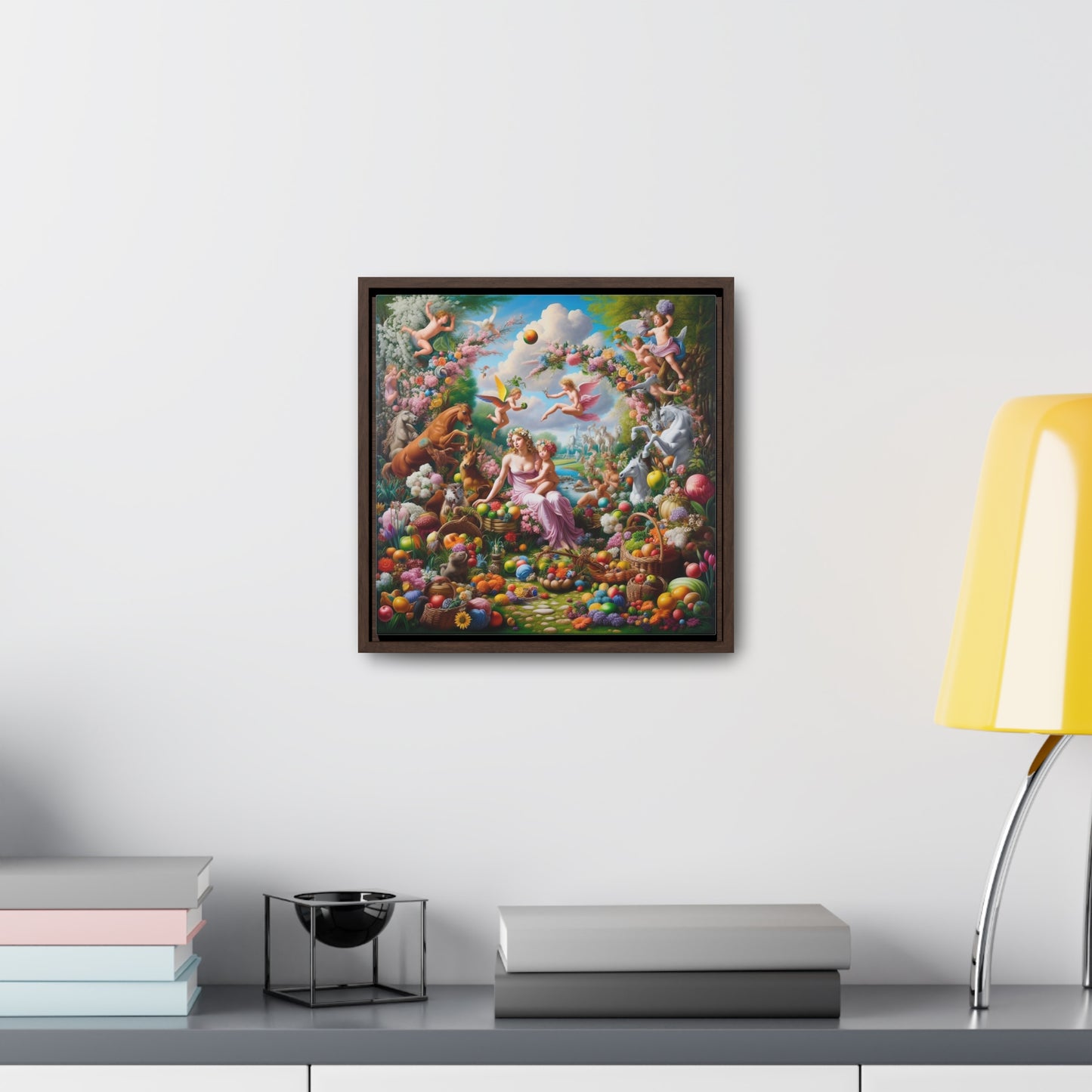 Framed Gallery Canvas Wrap - Spring 6