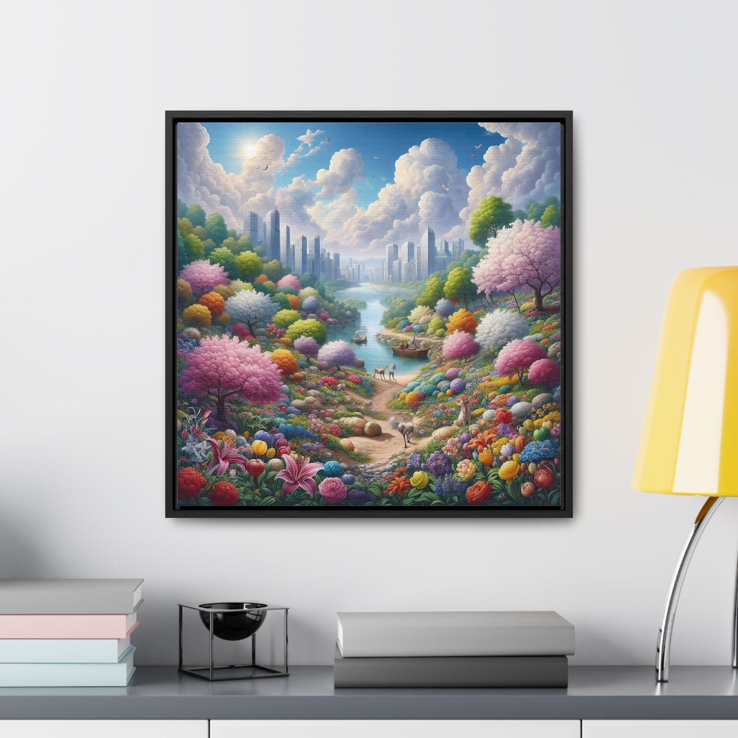 Framed Gallery Canvas Wrap - Spring 11