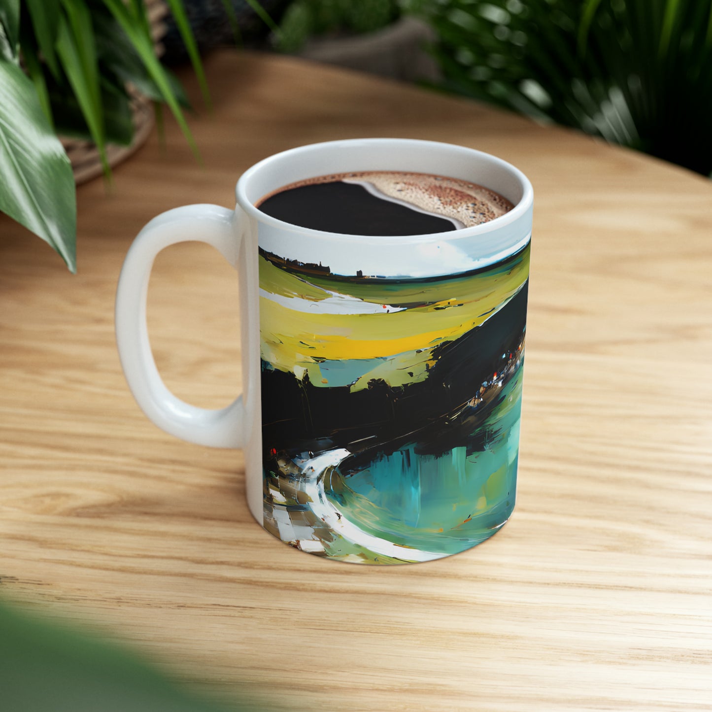 Ceramic Mug 11oz - Beach 7002