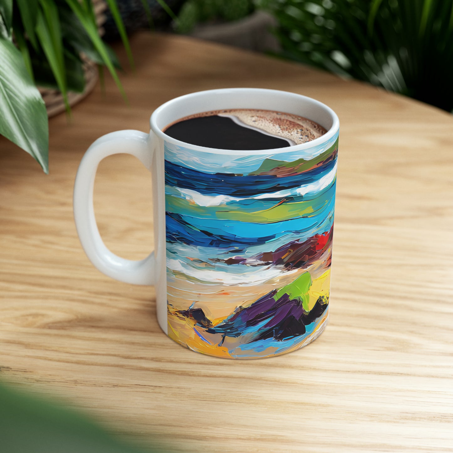 Ceramic Mug 11oz - Beach 14003