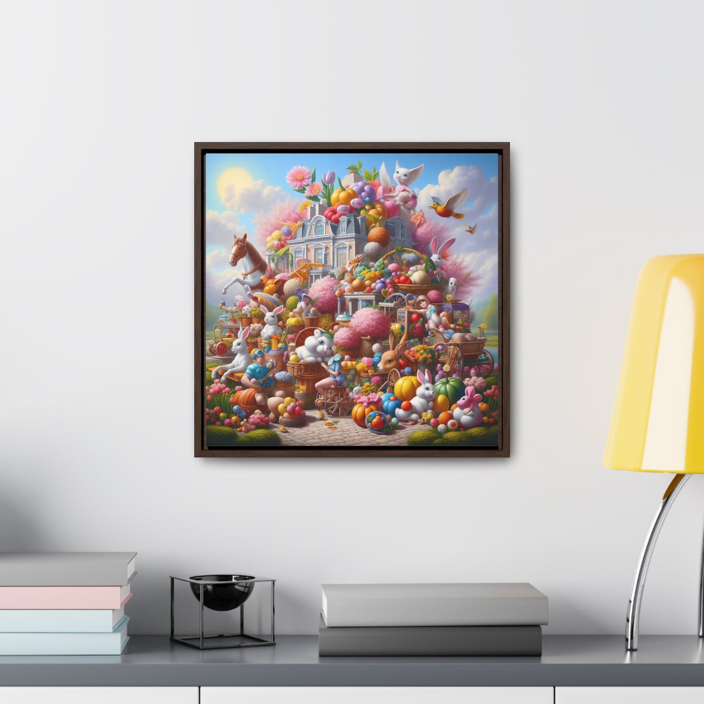 Framed Gallery Canvas Wrap - Spring 14