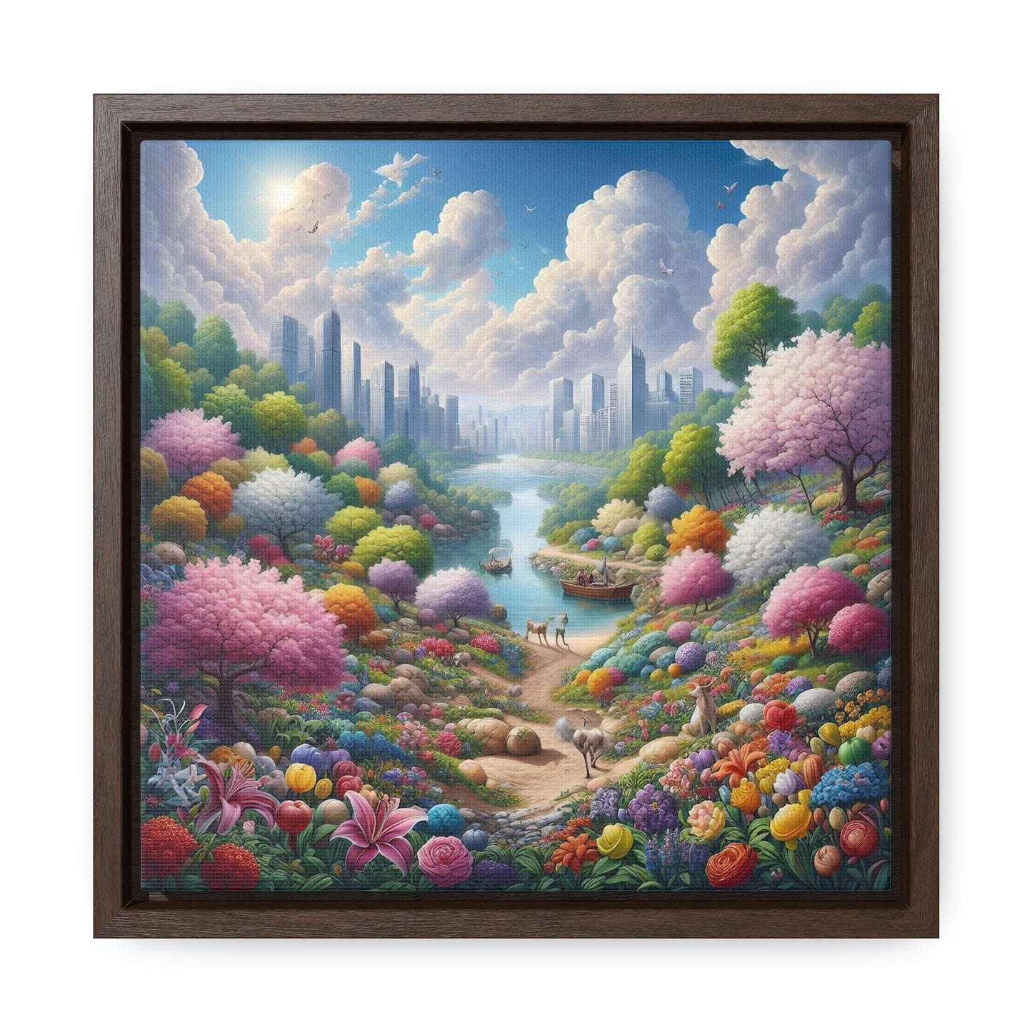 Framed Gallery Canvas Wrap - Spring 11