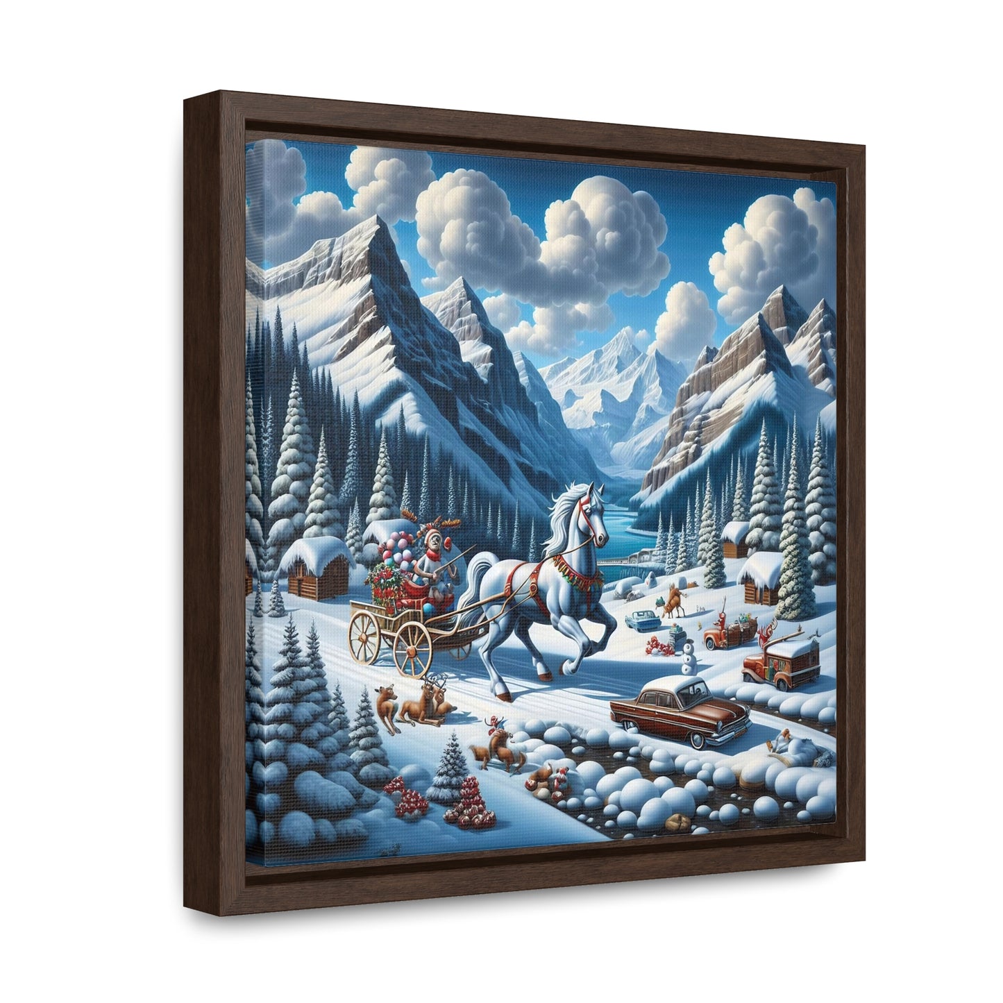 Framed Gallery Canvas Wrap - Winter 107