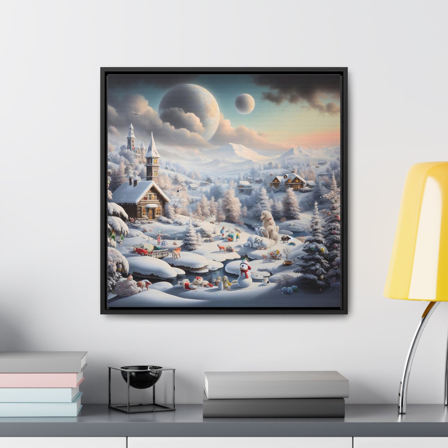 Framed Gallery Canvas Wrap - Winter 104