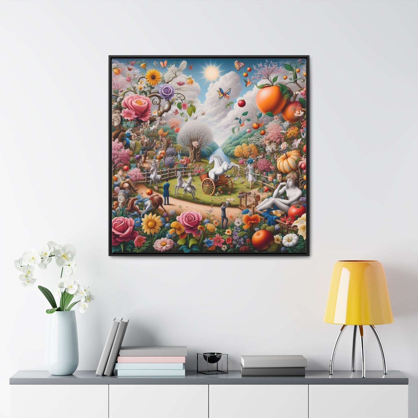 Framed Gallery Canvas Wrap - Spring 8