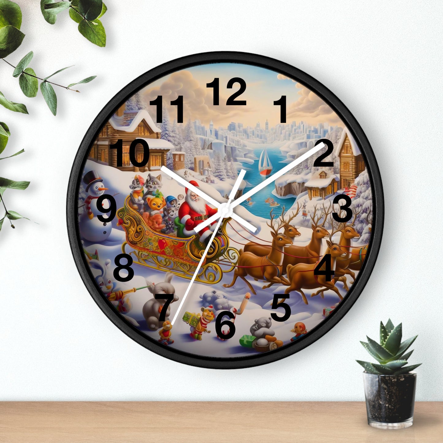 Wall Clock - Winter 112