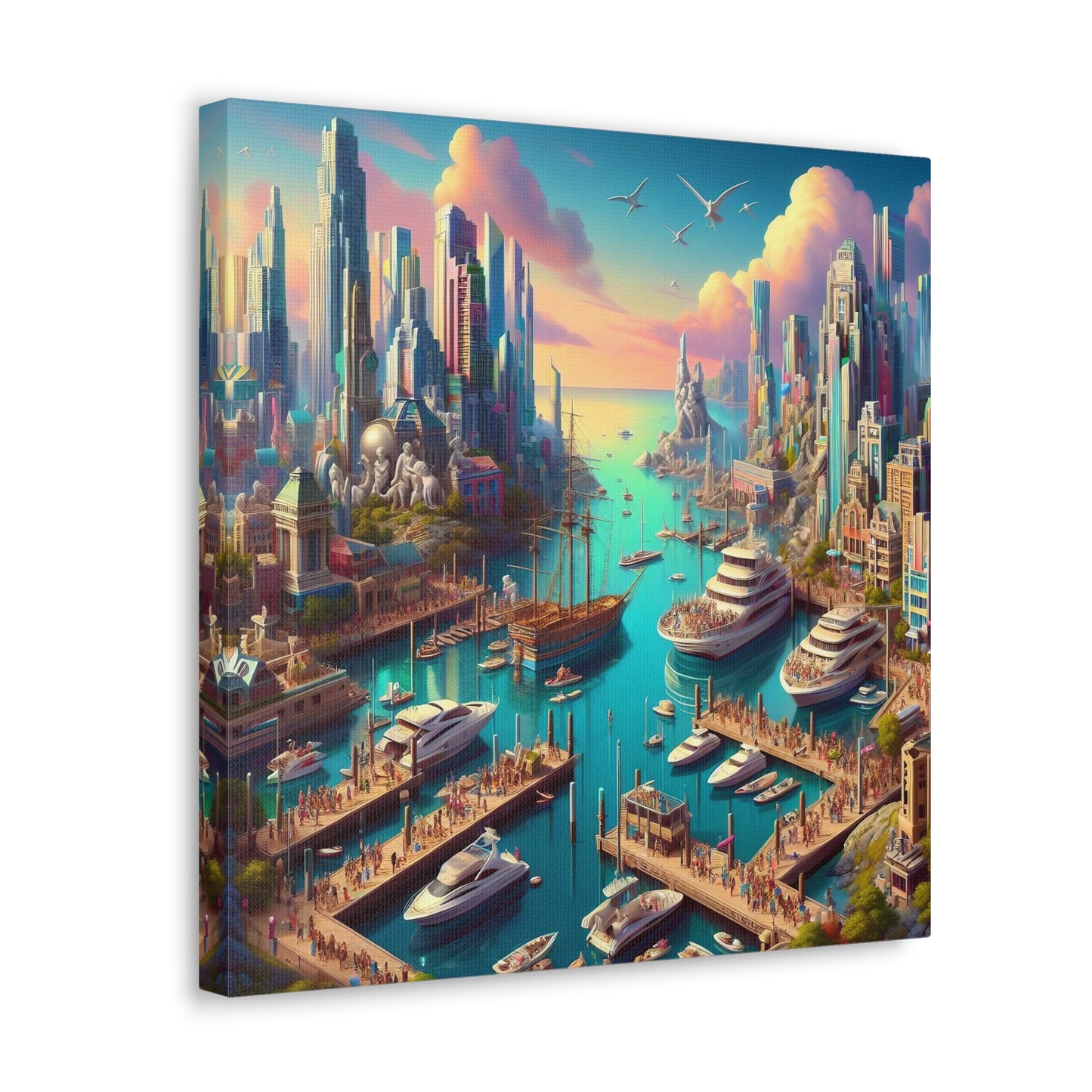 Canvas Gallery Wrap - Harbor 11