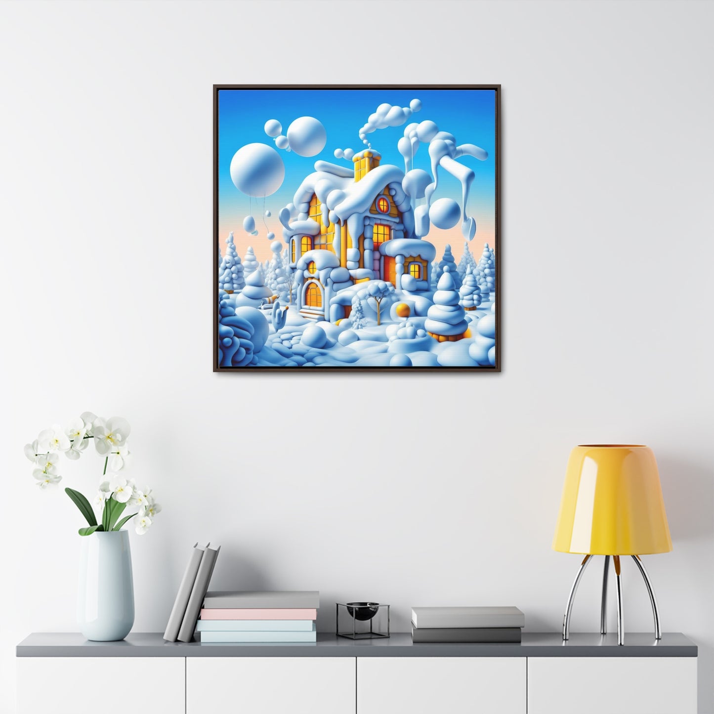 Framed Gallery Canvas Wrap - Winter 111