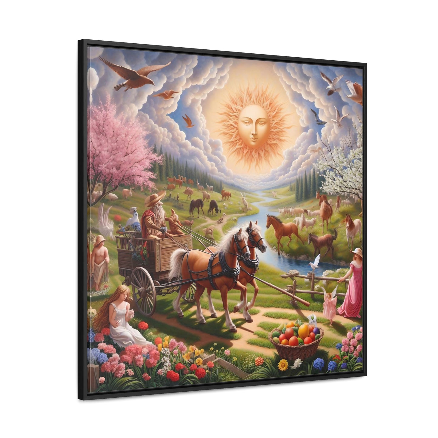 Framed Gallery Canvas Wrap - Spring 26