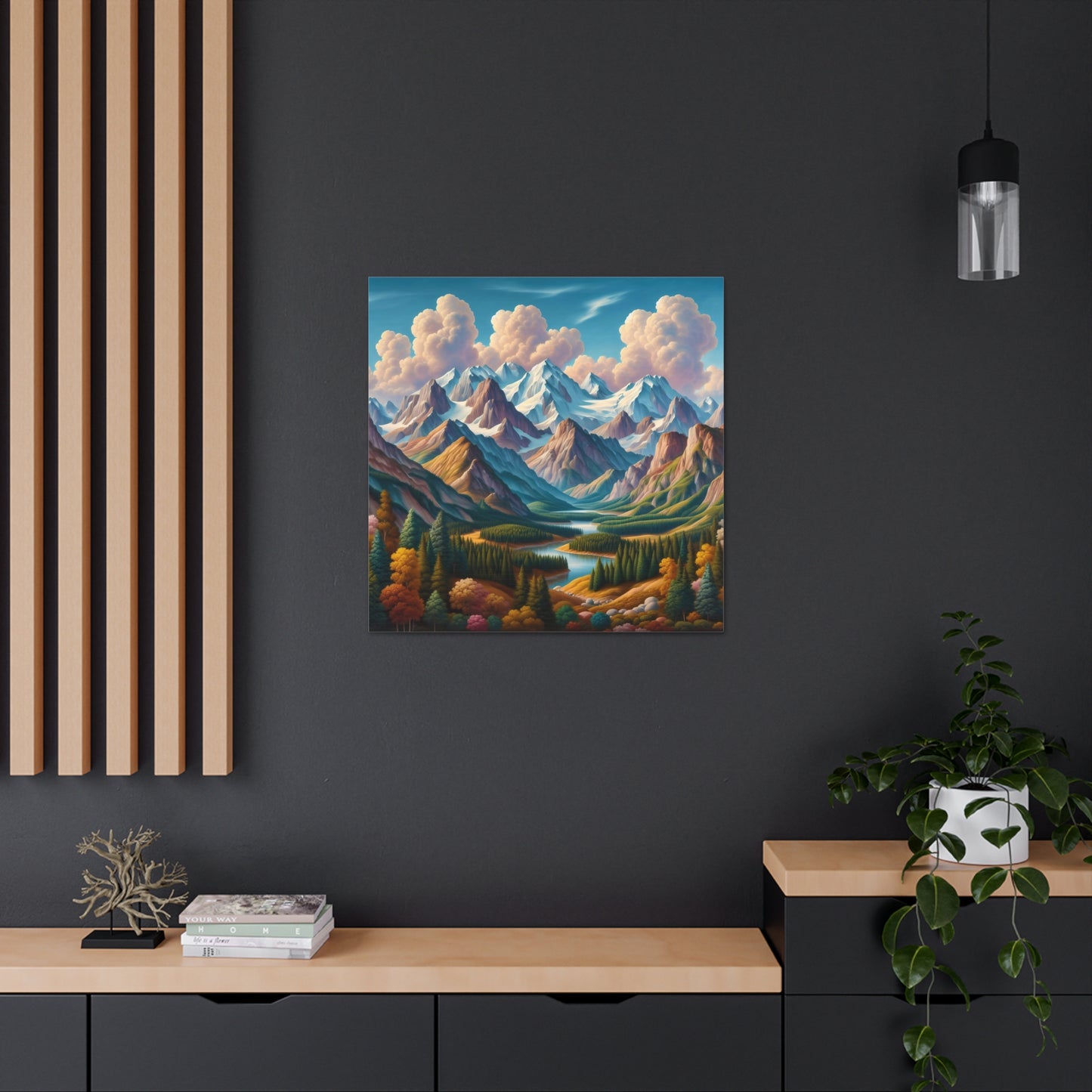 Canvas Gallery Wrap - Mountains 9