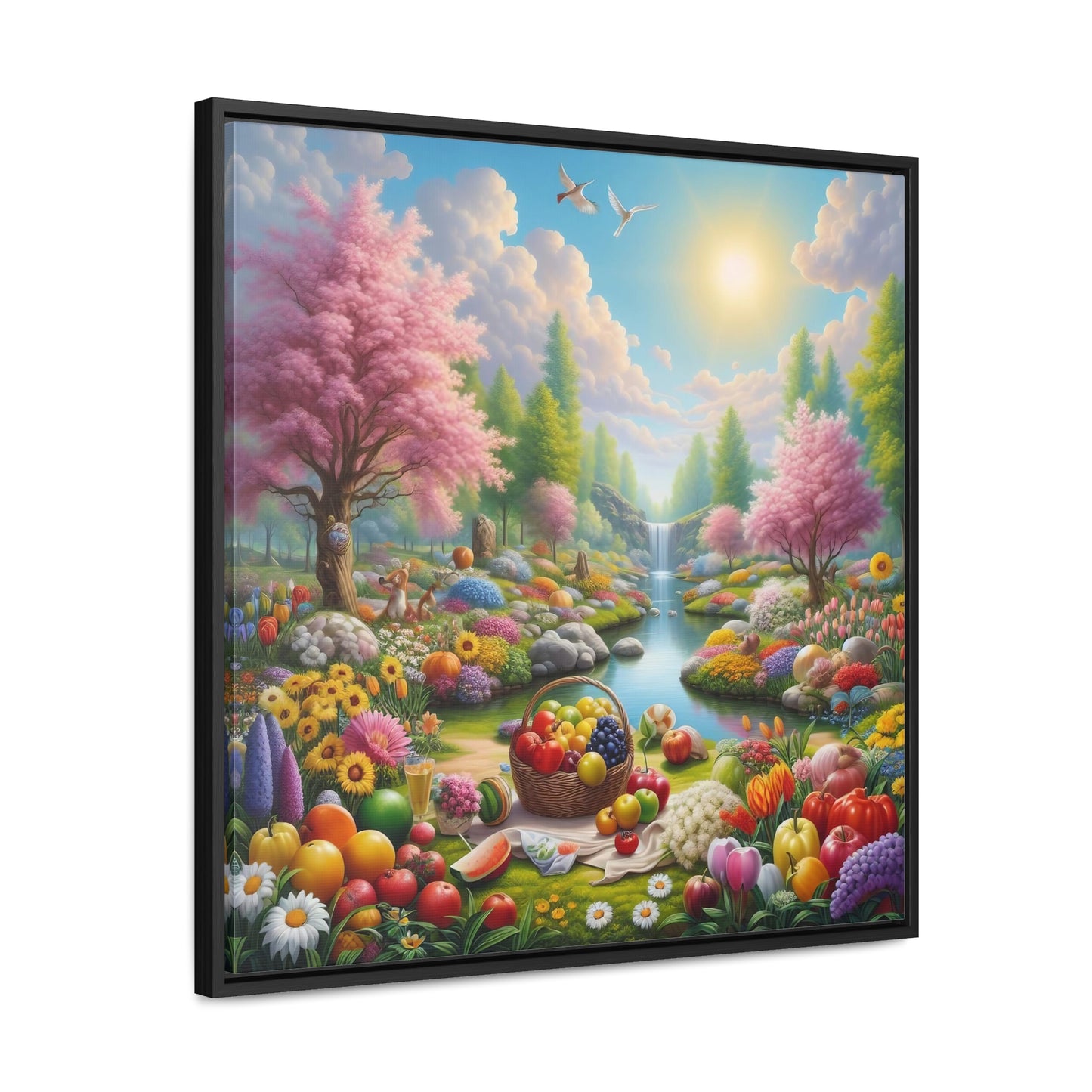 Framed Gallery Canvas Wrap - Spring 46