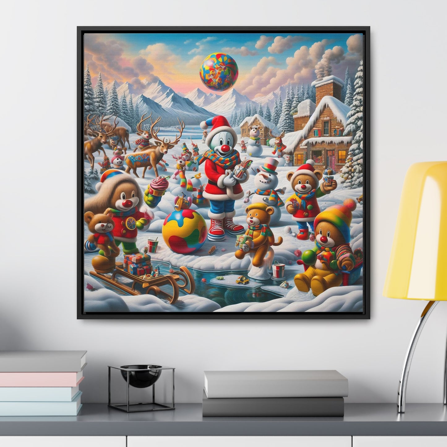 Framed Gallery Canvas Wrap - Winter 108