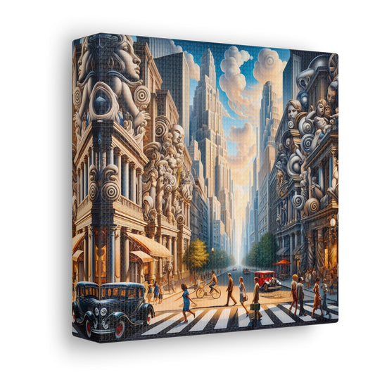 Canvas Gallery Wrap - City 2