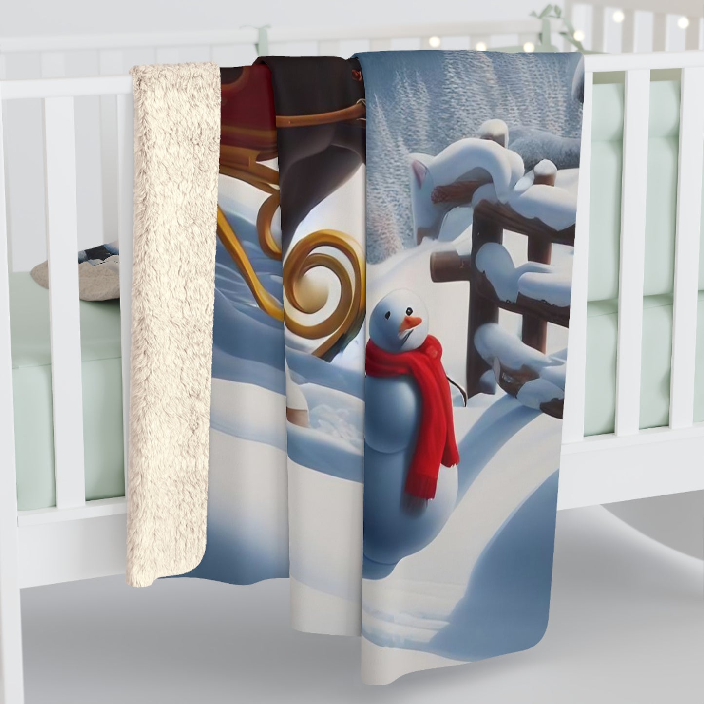 Sherpa Fleece Blanket - Winter 125