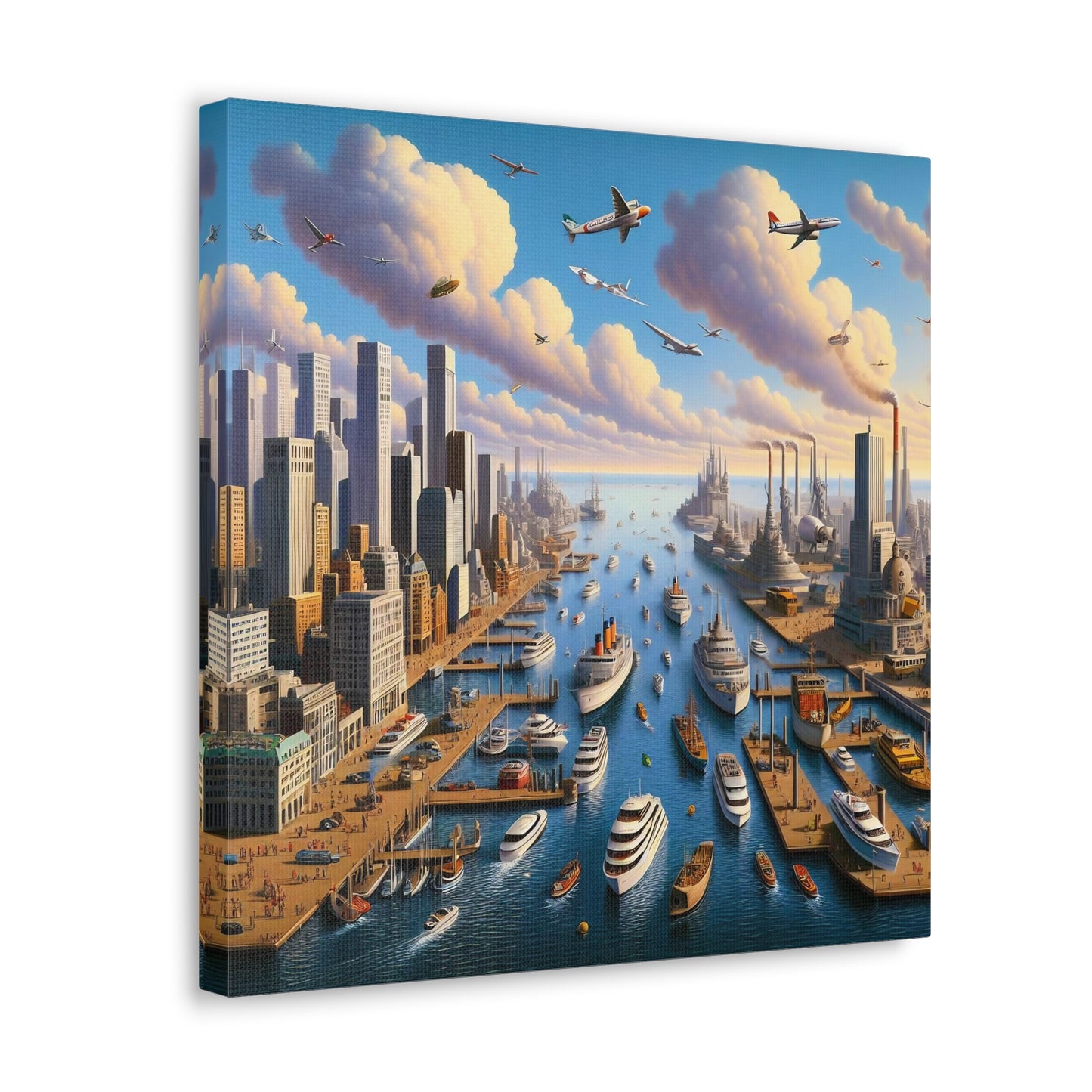 Canvas Gallery Wrap - Harbor 4