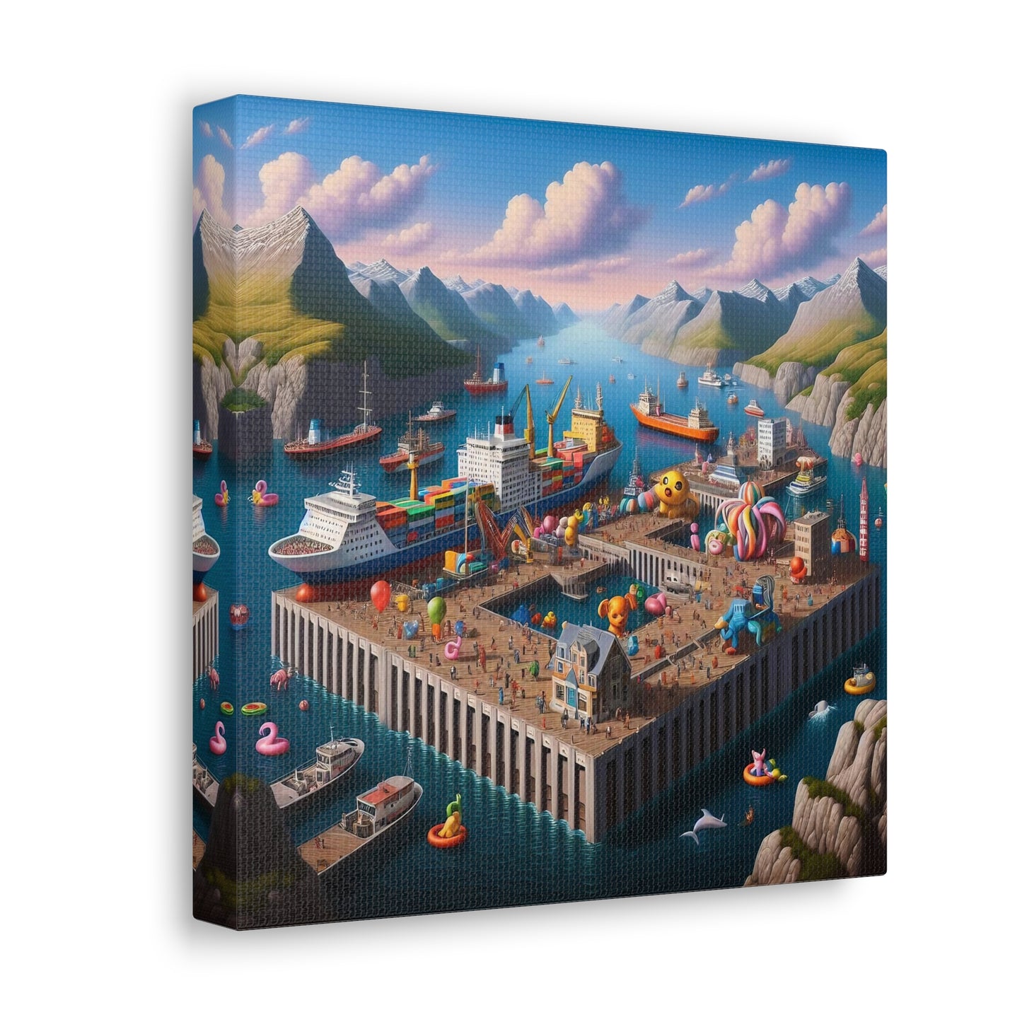 Canvas Gallery Wrap - Harbor 13