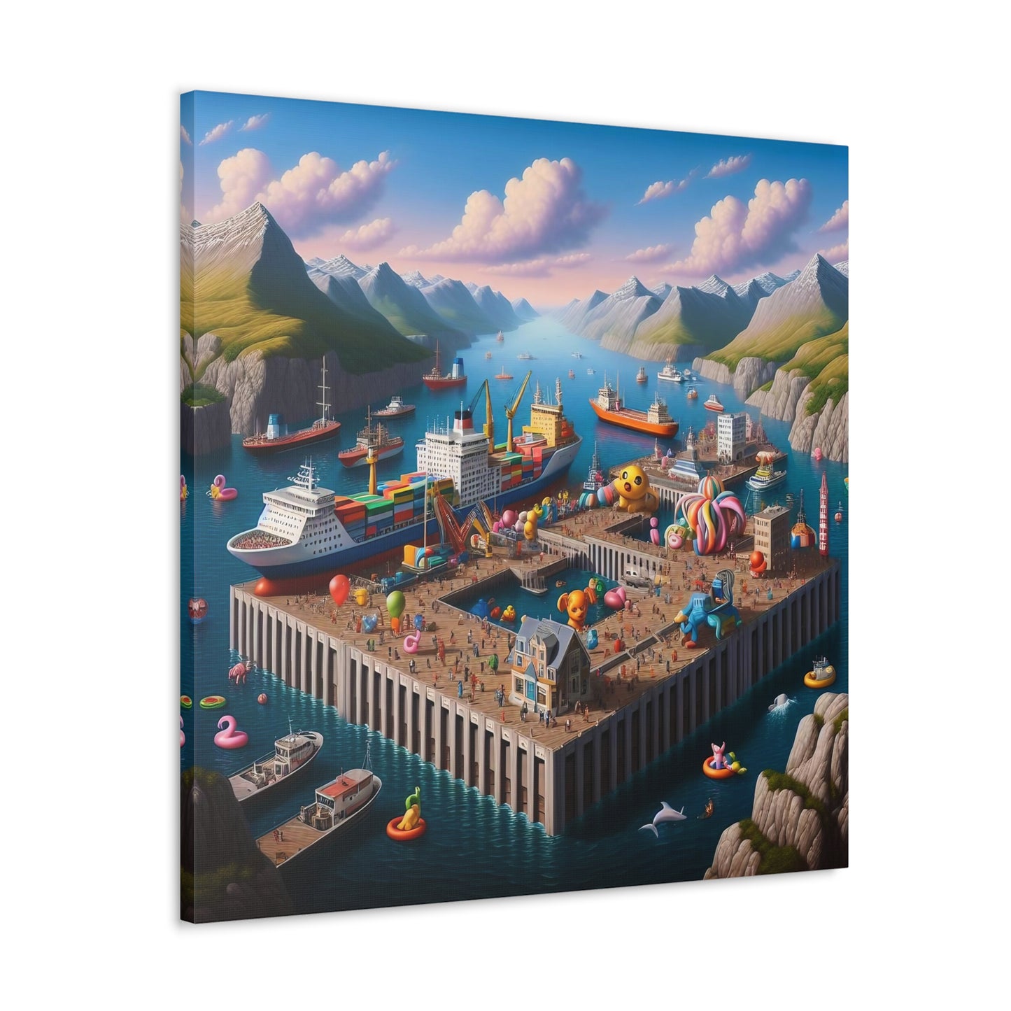 Canvas Gallery Wrap - Harbor 13