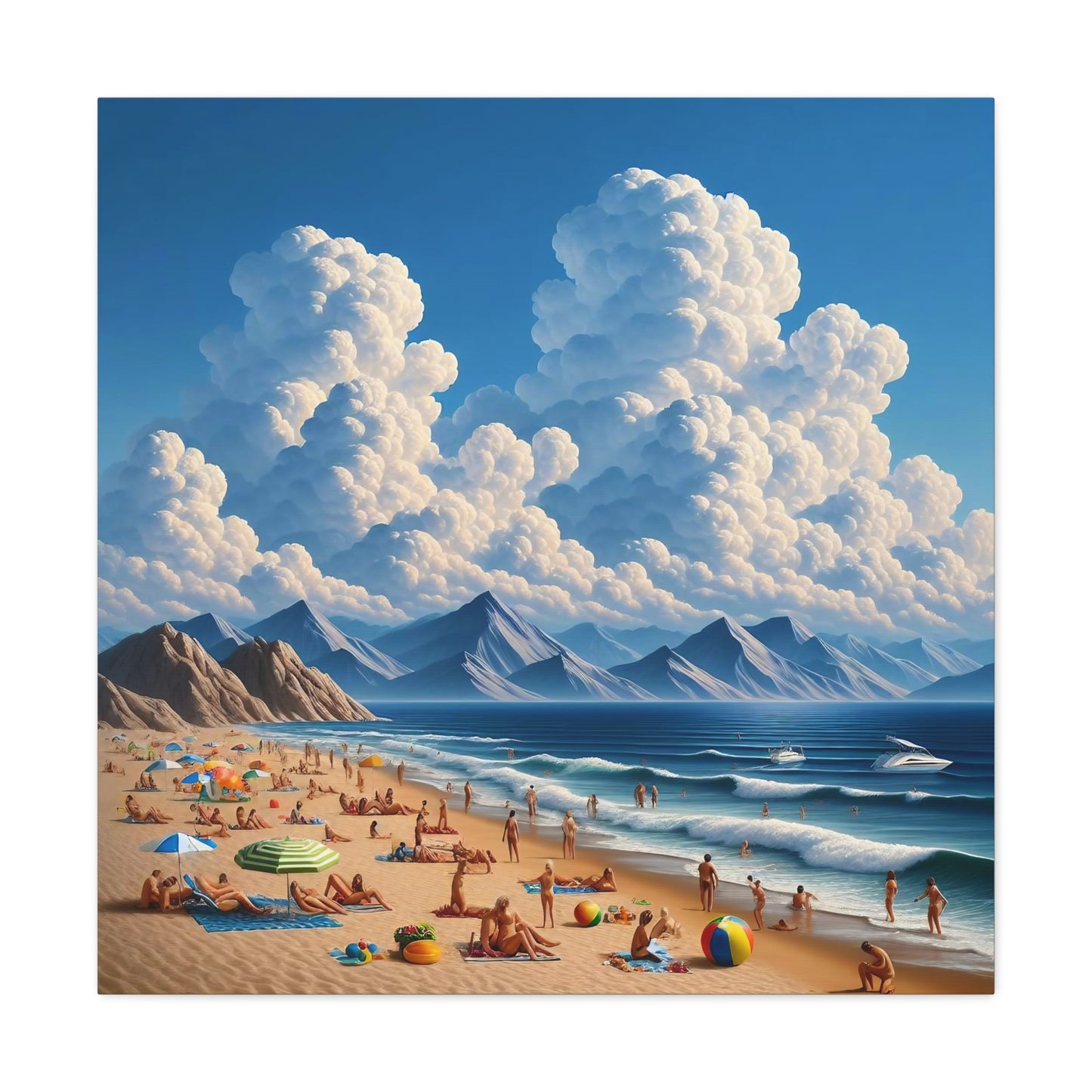 Canvas Gallery Wrap - Beach 25