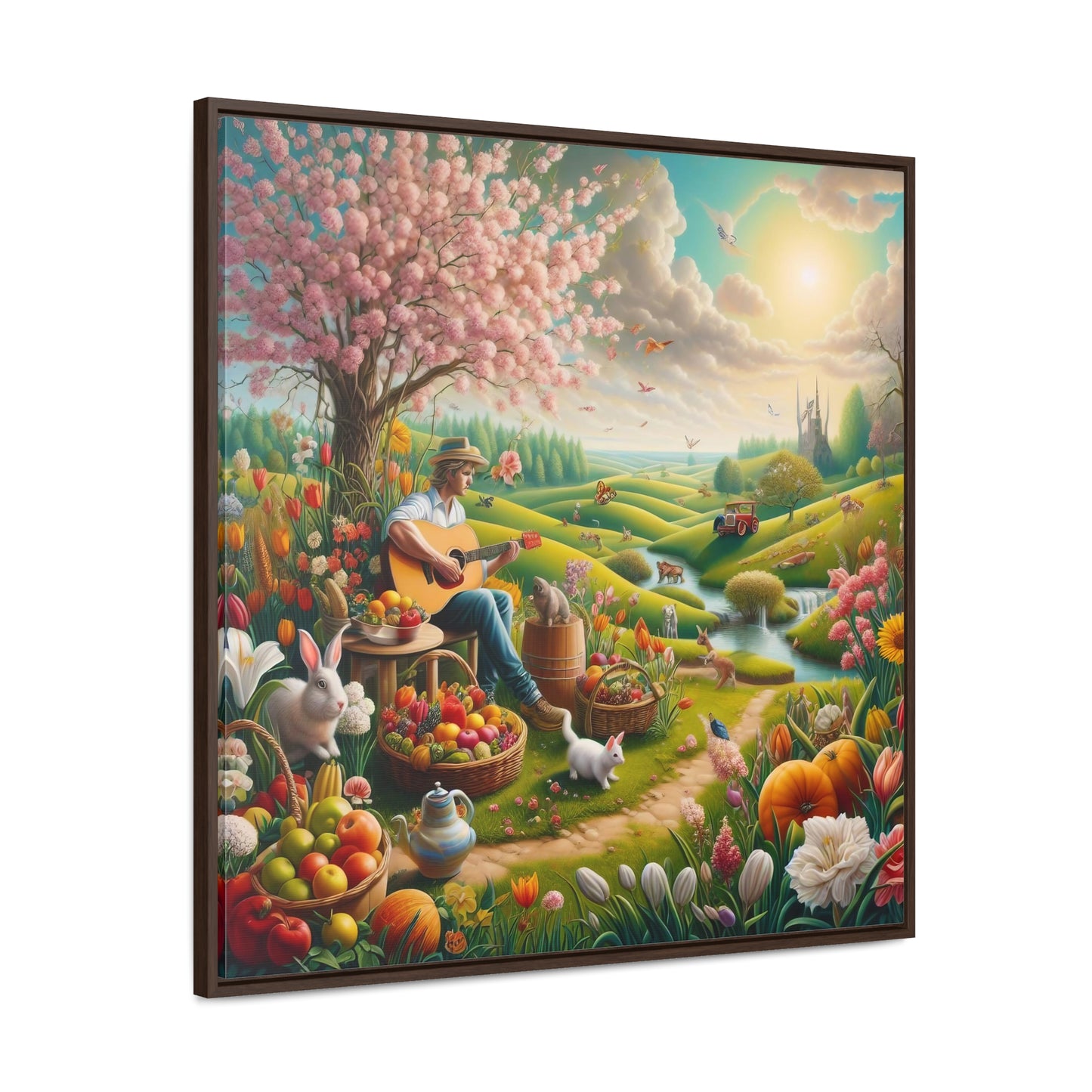 Framed Gallery Canvas Wrap - Spring 49