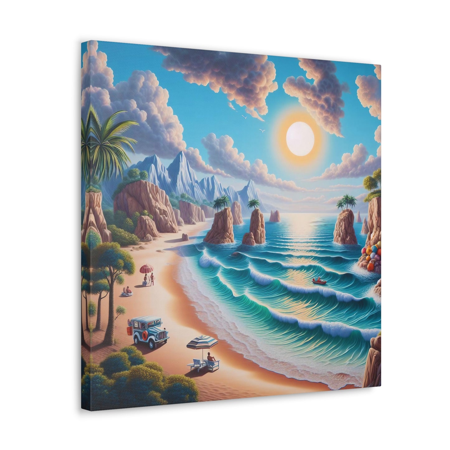 Canvas Gallery Wrap - Beach 4