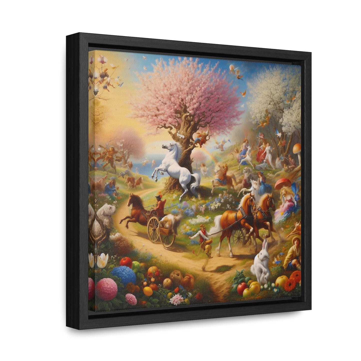 Framed Gallery Canvas Wrap - Spring 125