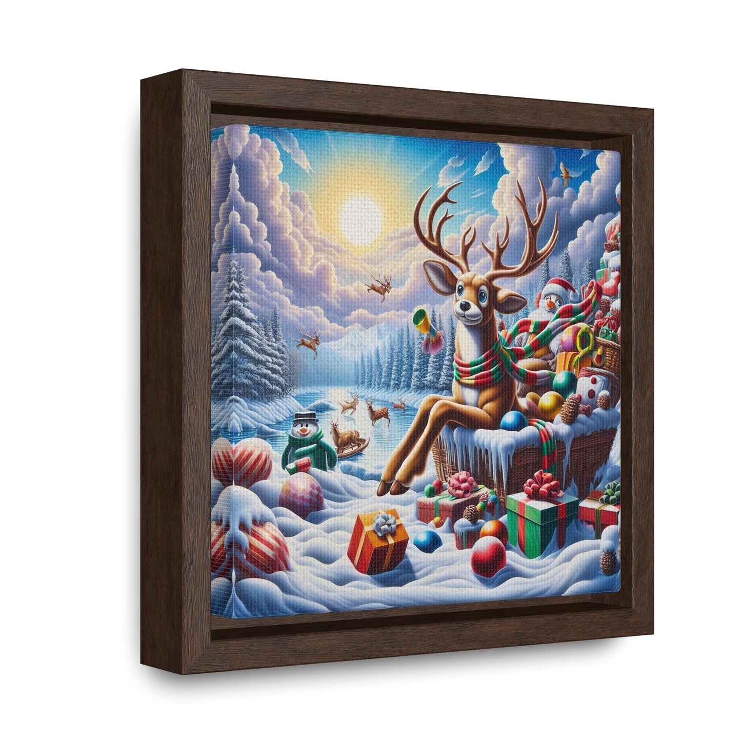 Framed Gallery Canvas Wrap - Winter 117