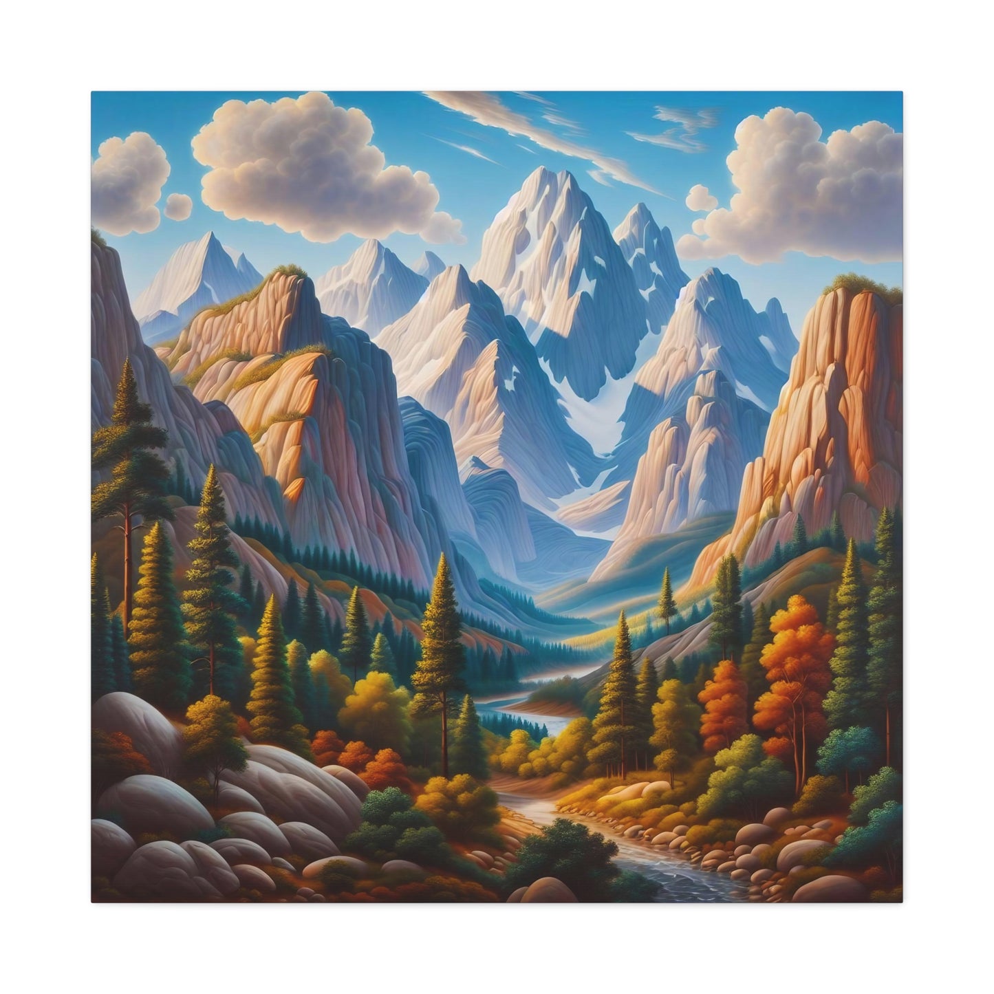 Canvas Gallery Wrap - Mountains 8