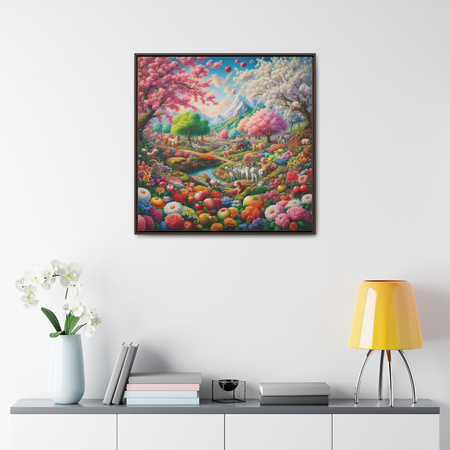 Framed Gallery Canvas Wrap - Spring 45