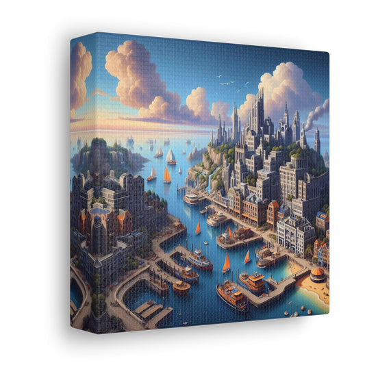 Canvas Gallery Wrap - Harbor 3