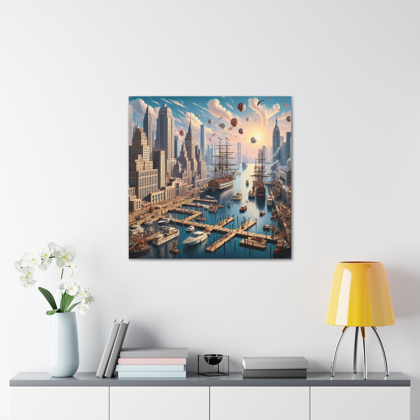 Canvas Gallery Wrap - Harbor 22