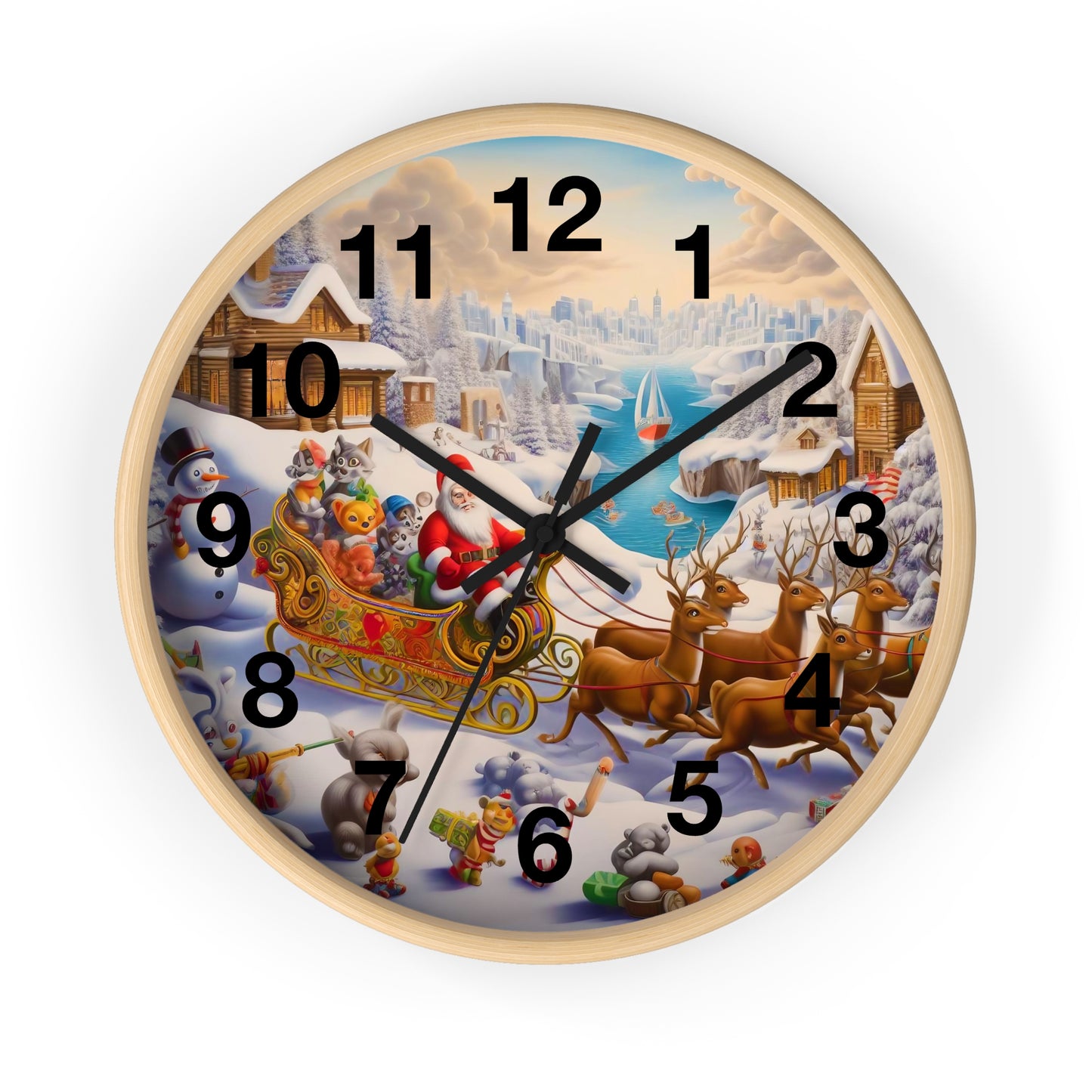 Wall Clock - Winter 112