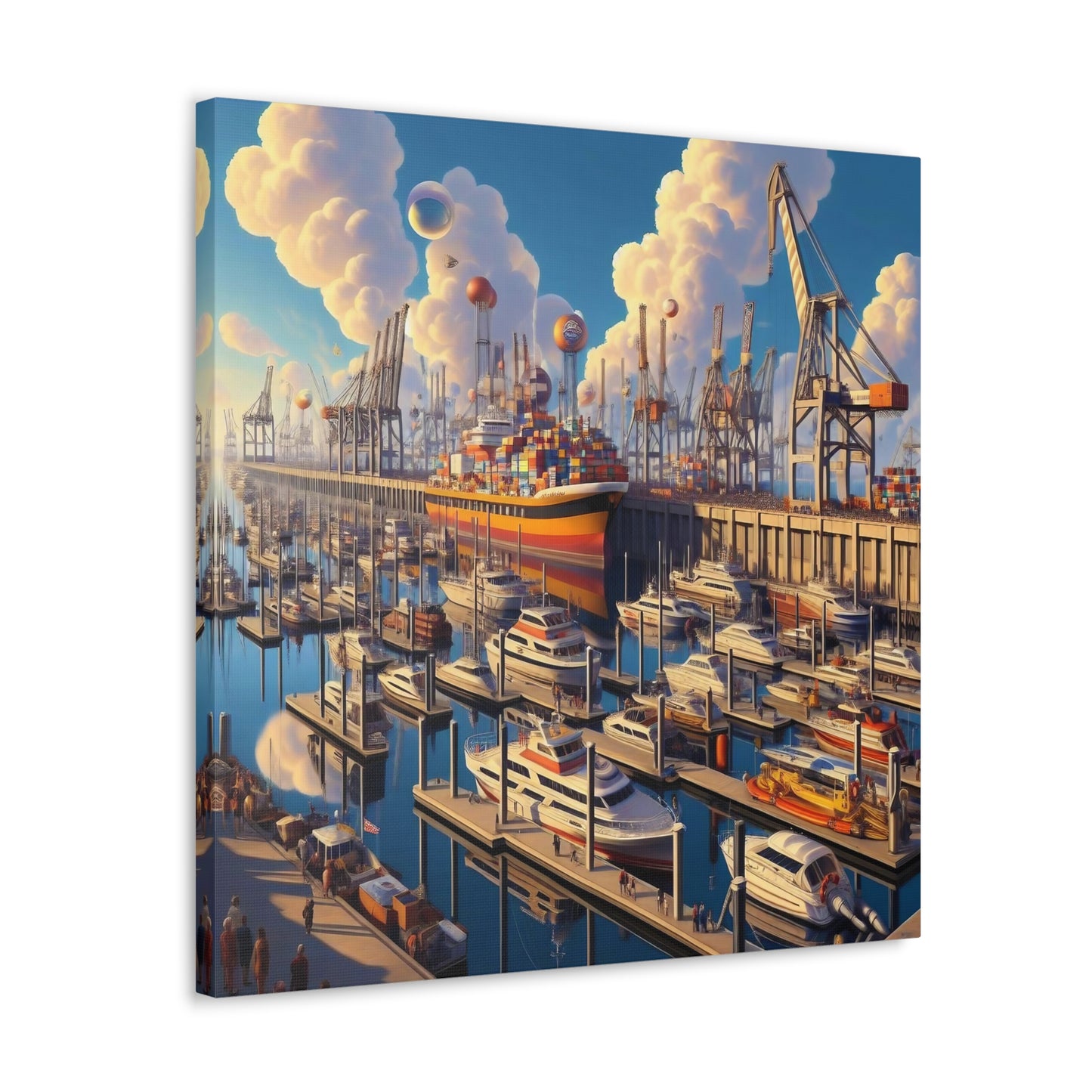 Canvas Gallery Wrap - Harbor 8