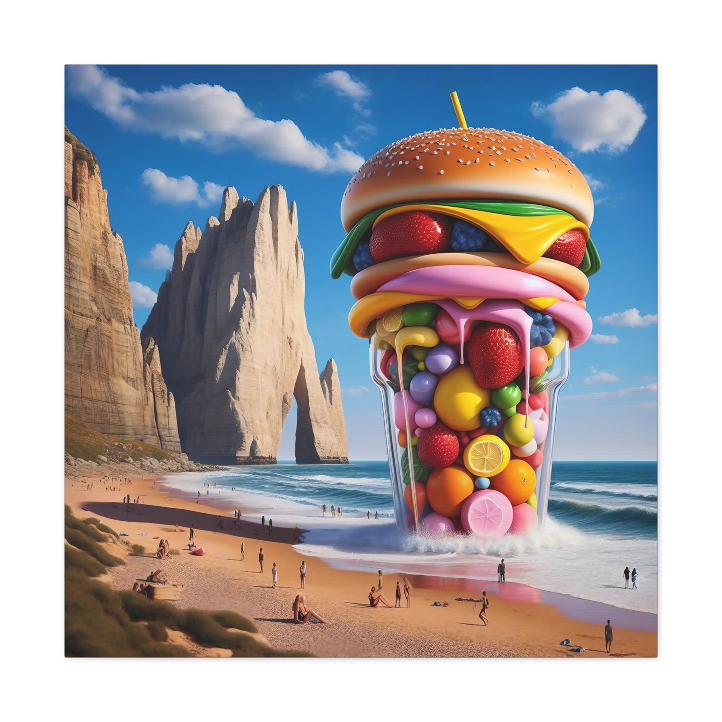 Canvas Gallery Wrap - Beach 12